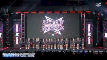 Twist & Shout Tulsa - Ignite [2026 L6 U18 Co-ed NT DAY 1] 2026 JAMfest Cheer Super Nationals