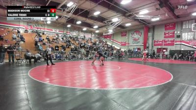 140 lbs Cons. Round 2 - Madison Moore, San Dimas vs Valerie Trinh, El Monte