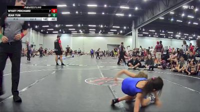 40 lbs Round 5 (8 Team) - Wyatt Prichard, Pedraza vs Jean Yun, Level Up Wrestling