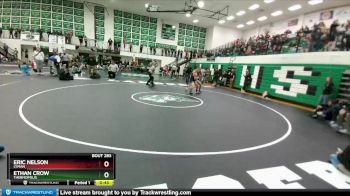 132 lbs Cons. Round 4 - Eric Nelson, Lyman vs Ethan Crow, Thermopolis