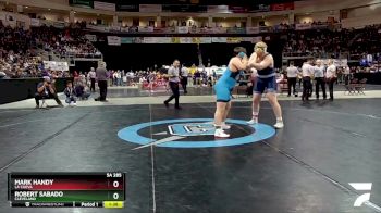 5A 285 lbs Semifinal - Mark Handy, La Cueva vs Robert Sabado, Cleveland