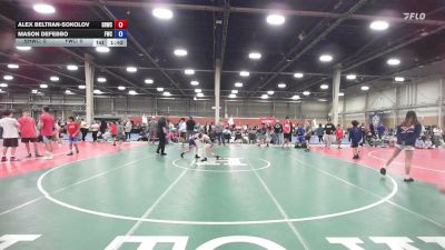 55 lbs Rr Rnd 8 - Alex Beltran-Sokolov, South Hills Wrestling Academy - BK8 vs Mason Defebbo, Freakztyle Wrestling - BK8