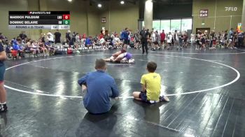 108 lbs Round 4 (6 Team) - Maddox Fulgium, Louisiana Mudbugs vs Dominic Belaire, Rebel Wrestling
