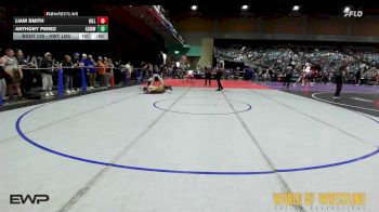Consi Of 8 #2 - Liam Smith, Hill Country Wildcats Wrestling Club vs Anthony Perez, Central Coast Most Wanted