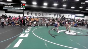 165 lbs 1st Place Match - Noah Soto, Tulare Union vs Monte Rivera, East Bakersfield