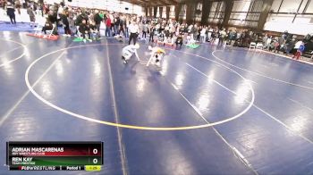85 lbs Champ. Round 1 - Adrian Mascarenas, Roy Wrestling Club vs Ren Kay, Team Prestige