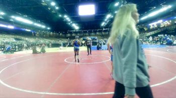 115 lbs Champ. Round 2 - Hailee Moder, St. John Neumann vs Leanna Hill, Lincoln Park Academy