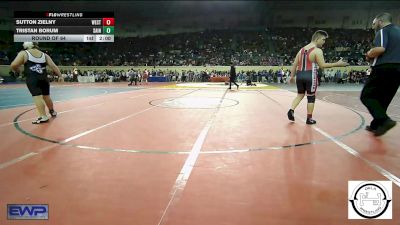 Round Of 64 - Sutton Zielny, Westmoore Wresting vs Tristan Borum, Saint's Wrestling Club