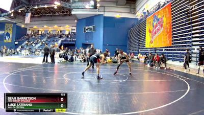 132 lbs Cons. Round 6 - Sean Garretson, Archbishop Spalding vs Luke Satriano, Valley Central