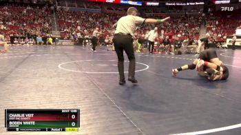 1A-144 lbs Quarterfinal - Charlie Veit, East Sac County vs Boden White, Denver