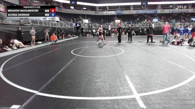 138 lbs Rr Rnd 1 - Meadow Mahlmeister, Darkhorse WC vs Alyssa Dawson, Missouri Outlaws
