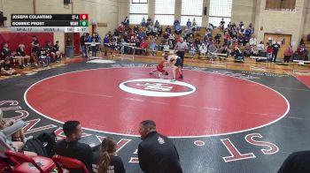 157 lbs Day 2 (round 2) - Joseph Colantino, St. Francis A vs Dominic Frost, West Seneca W/E