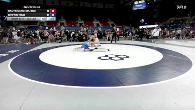 132 lbs Cons. Rd Of 64 - Hadyn Strittmatter, PA vs Griffin Tibai, MI