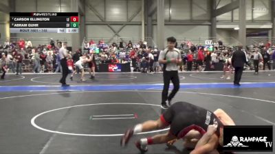145 lbs Cons. Round 3 - Carson Ellington, Lion Elite vs Abram Guhr, Smoky Valley