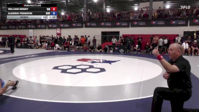 74 kg Semis - William Denny, Victory Elite Wrestling vs Alessio Perentin, Spartan Combat RTC / Titan Mercury Wrestling Club (TMWC)