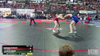 3rd Place Match - Camryn Mears, Malta / Whitewater vs Nathan Dunham, Fort Benton