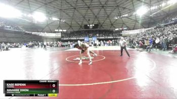 4A 190 lbs Champ. Round 1 - Navarre Dixon, Emerald Ridge vs Kage Repenn, Tahoma