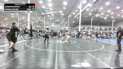 162 lbs Rr Rnd 2 - Jayson Haywood, Council Rock North - HS vs Patrick Decker, Pocono Mountain Regional Wrestling Club - HS
