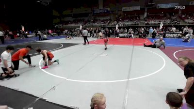 72 lbs Rr Rnd 2 - Bryson Wheeler, Bald Eagle WC vs Bradley Alarid, Steel City Reloaded WC