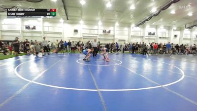 E-139 lbs Round Of 32 - Kaiden Nottingham, KY vs Shad Henry, WV