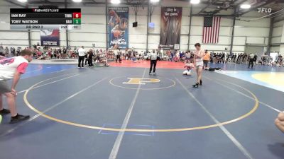 170 lbs Rr Rnd 2 - Barrett Whaley, TNWA Black vs Lane Scarpine, Ragin Raisins Concord HS