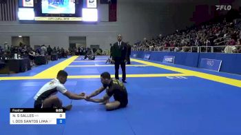 NICHOLAS S SALLES vs ISMAEL DOS SANTOS LIMA 2022 Pan IBJJF Jiu-Jitsu No-Gi Championship