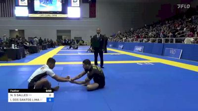 NICHOLAS S SALLES vs ISMAEL DOS SANTOS LIMA 2022 Pan IBJJF Jiu-Jitsu No-Gi Championship