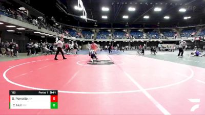 190 lbs Semifinal - Christopher Hull, Springfield (Southeast) vs Derrick Pomatto, Joliet Catholic Academy