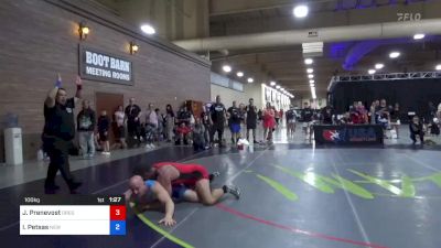 100 kg Quarters - Jason Prenevost, Oregon vs Ioannis Petsas, New York