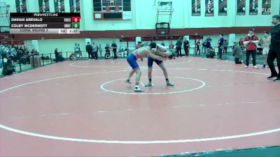 141 lbs Cons. Round 3 - Colby McDermott, Unattached vs Davian Arevalo, Southwestern Oregon Community College
