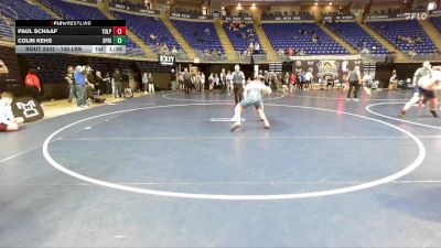 145 lbs 3rd Place - Paul Schaaf, Tulpehocken vs Colin Kehs, Spring-Ford