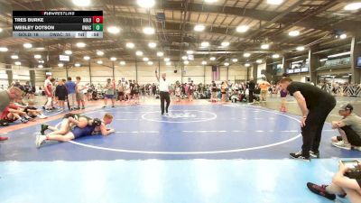 154 lbs Rr Rnd 1 - Tres Burke, Gold Standard Wrestling - MS vs Wesley Dotson, Donahue Wrestling Academy - MS
