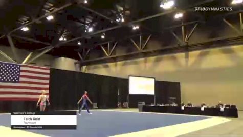 Faith Reid - Women's Group, Technique - 2021 USA Gymnastics Championships
