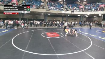 215 lbs Cons. Round 2 - Shaun Chantome, Manteno vs Aaron Gallacher, Tinley Park (HS)