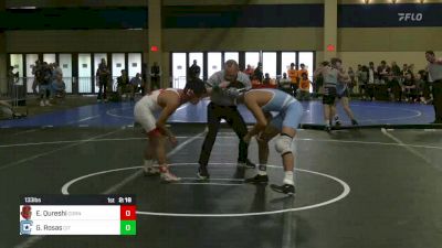 133 lbs Rd Of 32 - Ethan Qureshi, Cornell vs George Rosas, The Citadel