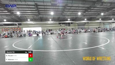 100 lbs Round Of 16 - Brooklyn Rauen, Force Elite vs Piper Weaver, Open Mats