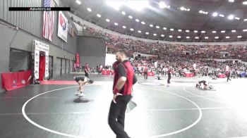 132 lbs Champ. Round 1 - Sadie Fonte, Kewaskum Indians Wrestling Club vs Halena Hanson, Viroqua