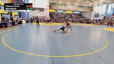 175 lbs Cons. Round 3 - Ben Ranauto, Salesianum vs Douglas Horton, Sussex Academy