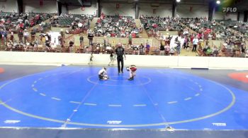 55 lbs Consi Of 8 #2 - Thomas Maxwell Cox, Lassiter Jr Trojans Wrestling Club vs Wilder Morson, Woodstock City Wrestling