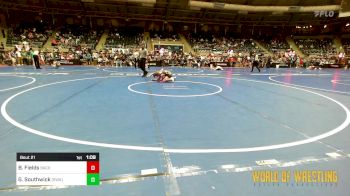 88 lbs Round Of 16 - Bentley Fields, Backyard Brawlers Midwest vs Gage Southwick, Sanderson Wrestling Academy