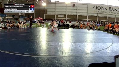 150 lbs Sawyer Greenstreet, Oregon vs Dennis Barker, Virginia