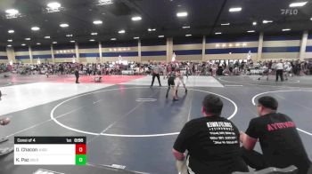 98 lbs Consi Of 4 - Diego Chacon, Juggernaut WC vs Keenan Paz, Gold Rush Wr Ac