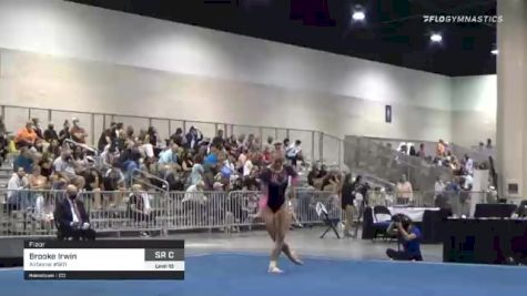 Brooke Irwin - Floor, Airborne #901 - 2021 USA Gymnastics Development Program National Championships