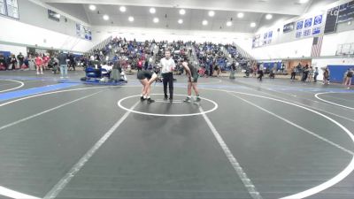 145 lbs Cons. Round 1 - Perla Villegas, San Fernando vs Malaya Saipale, Pacifica/Oxnard