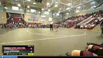 138 lbs Round 4 (10 Team) - Andrew `Otto` Cate-Cribari, Cimarron Memorial vs Ethan Hernandez, Durango