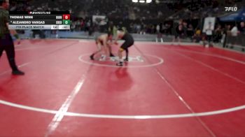 120 lbs 7th Place Match - Alejandro Vargas, Crook County vs Thomas Winn, Burns