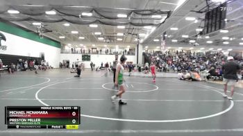 85 lbs Quarterfinal - Preston Miller, Western Nebraska Elite vs Michael Mcnamara, Edwardsville HS
