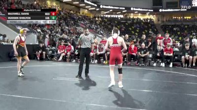 113 lbs 5th & 7th Place - Maxwell Davis, North Scott vs Hudsen Shelton, Carlisle