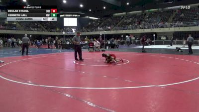 65 lbs Consolation - Declan Stangl, Chesapeake Beach vs Kenneth Hall, New Castle