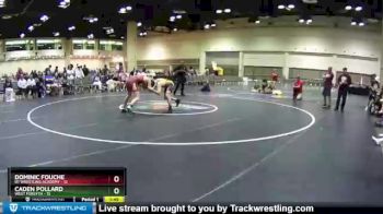 145 lbs Semis & Wb (16 Team) - Dominic Fouche, D1 Wrestling Academy vs Caden Pollard, West Forsyth